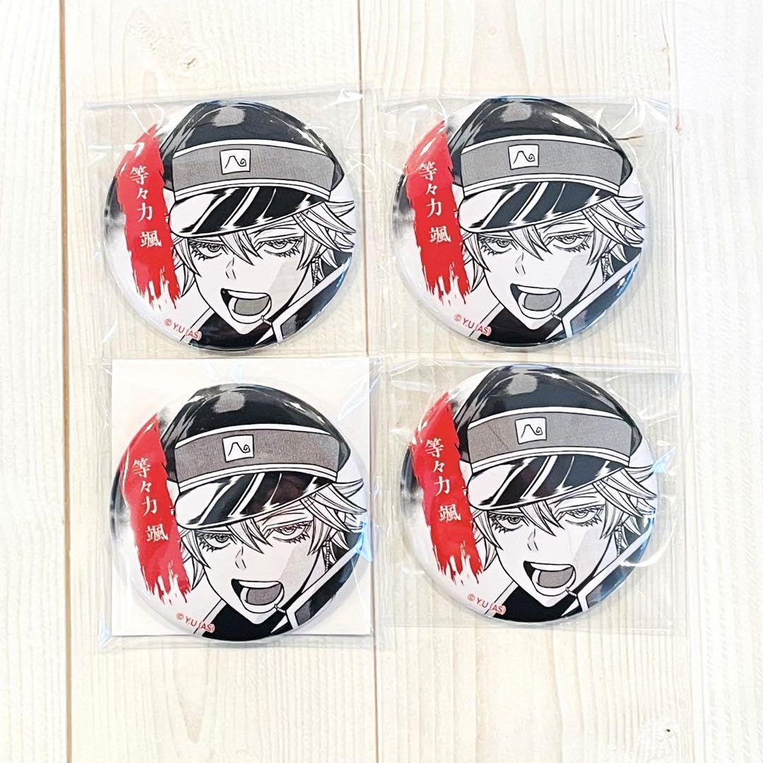キャラクターグッズ 桃源暗鬼 等々力颯 シブツタ 限定 缶バッジ 渋谷